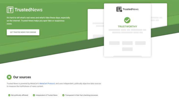 NotiBlockchain – Eyeo lanza Trusted News, una extensión para Chrome que combate las fake news usando Blockchain – FOTO